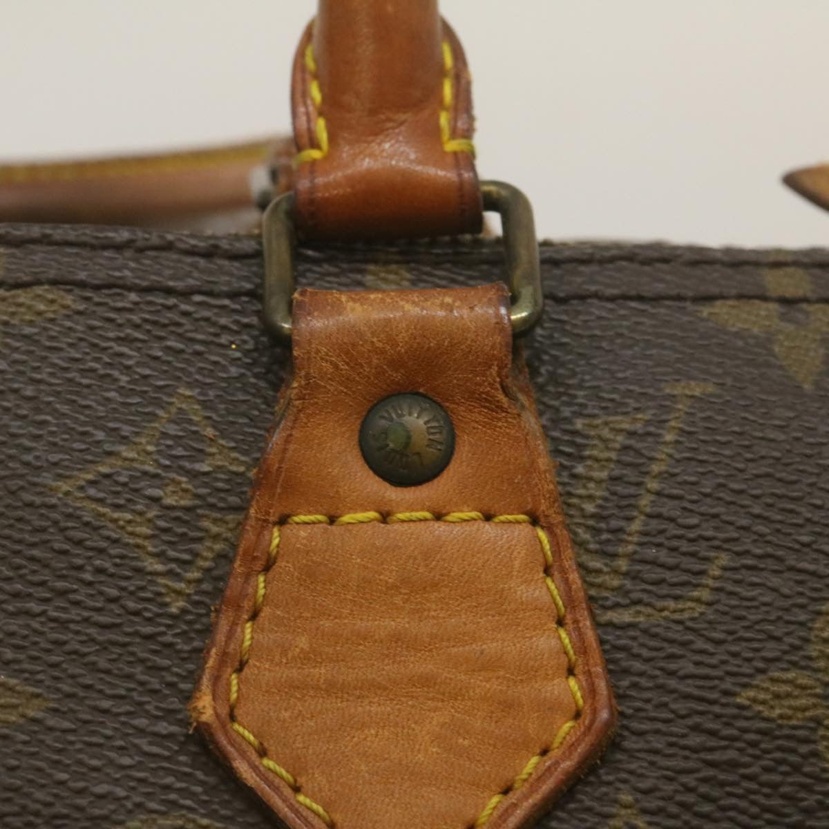 LOUIS VUITTON Monogram Speedy 40 Hand Bag M41522 LV th2454
