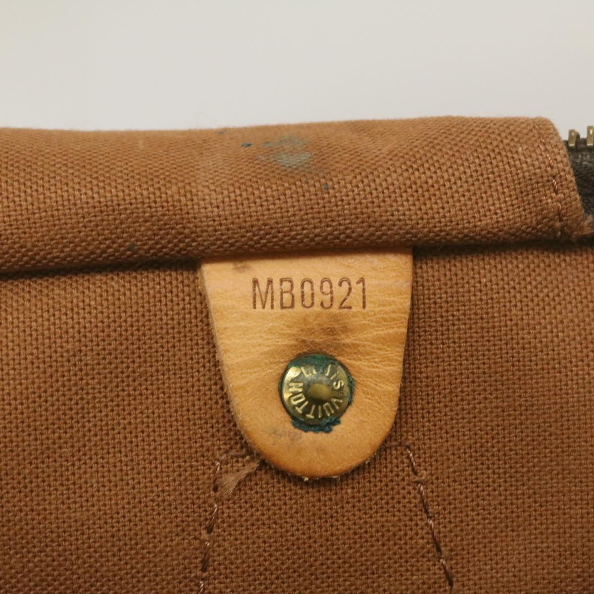 LOUIS VUITTON Monogram Speedy 40 Hand Bag M41522 LV th2454