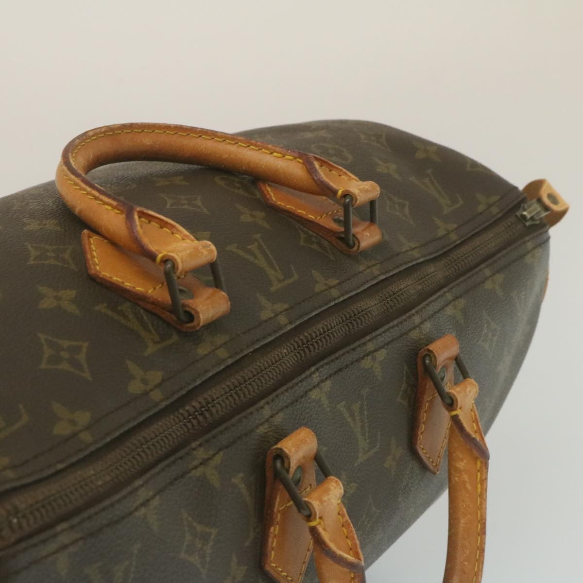 LOUIS VUITTON Monogram Speedy 40 Hand Bag M41522 LV th2455