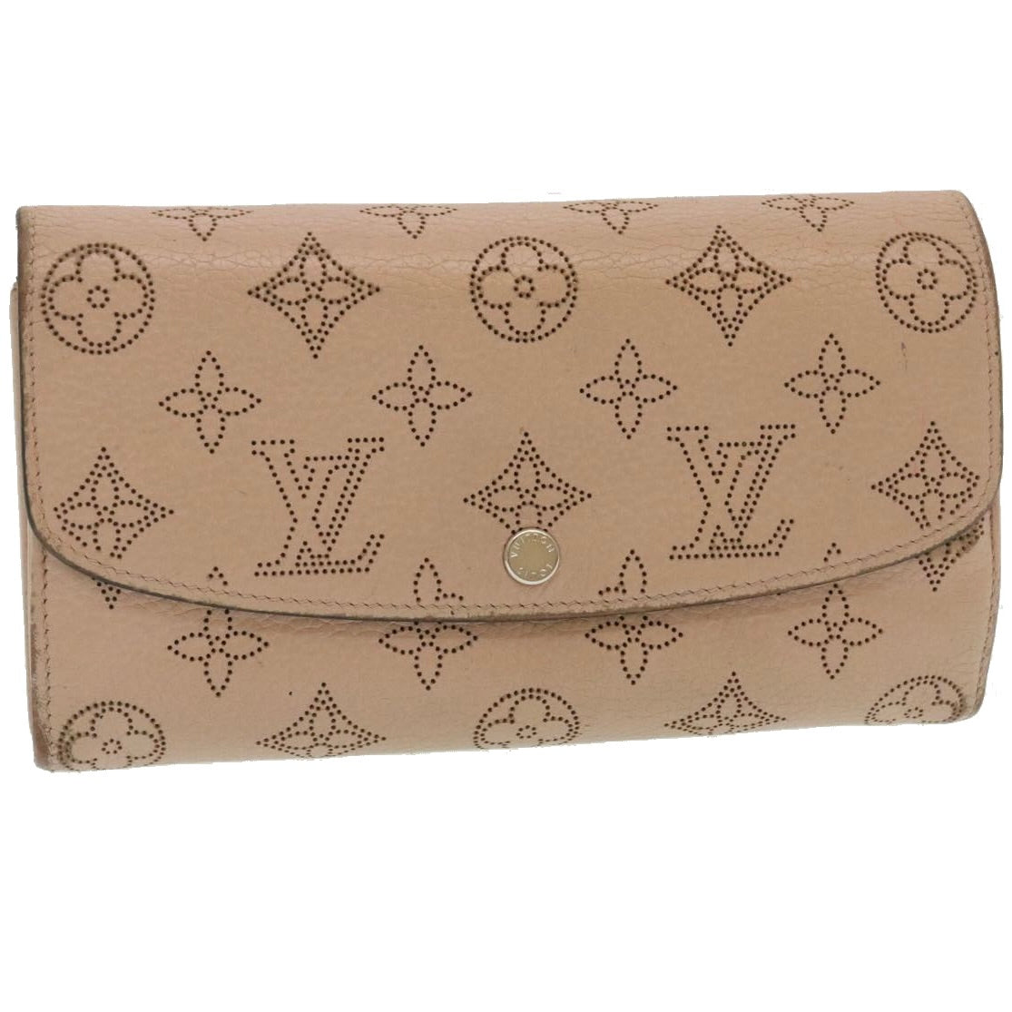 LOUIS VUITTON Mahina Portefeuille Iris Long Wallet Pink M60145 LV th2483