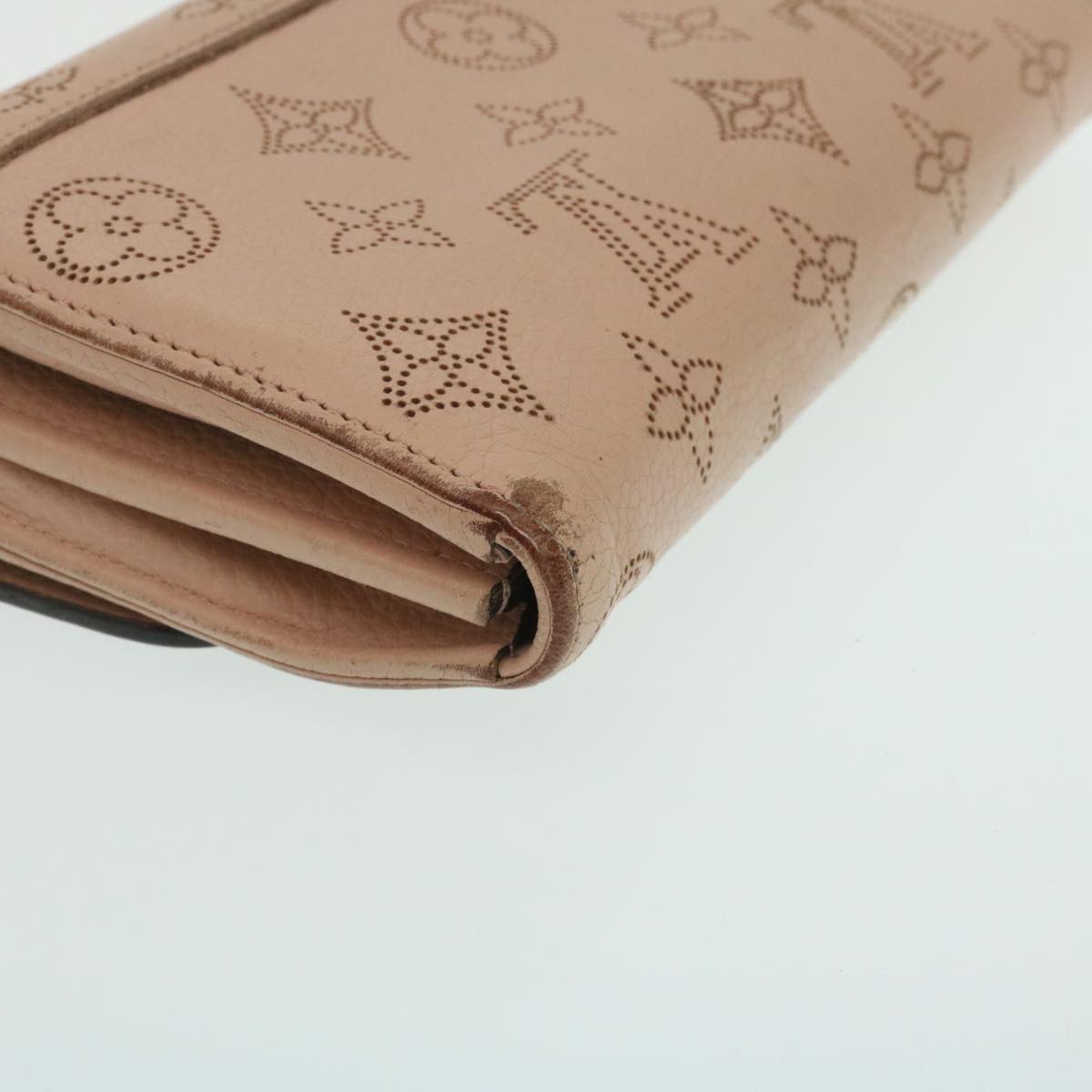 LOUIS VUITTON Mahina Portefeuille Iris Long Wallet Pink M60145 LV th2483