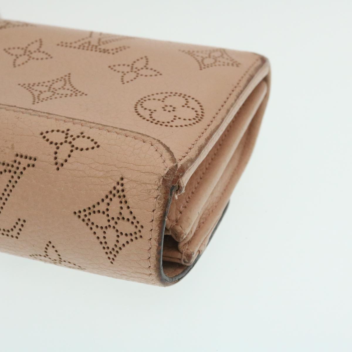 LOUIS VUITTON Mahina Portefeuille Iris Long Wallet Pink M60145 LV th2483