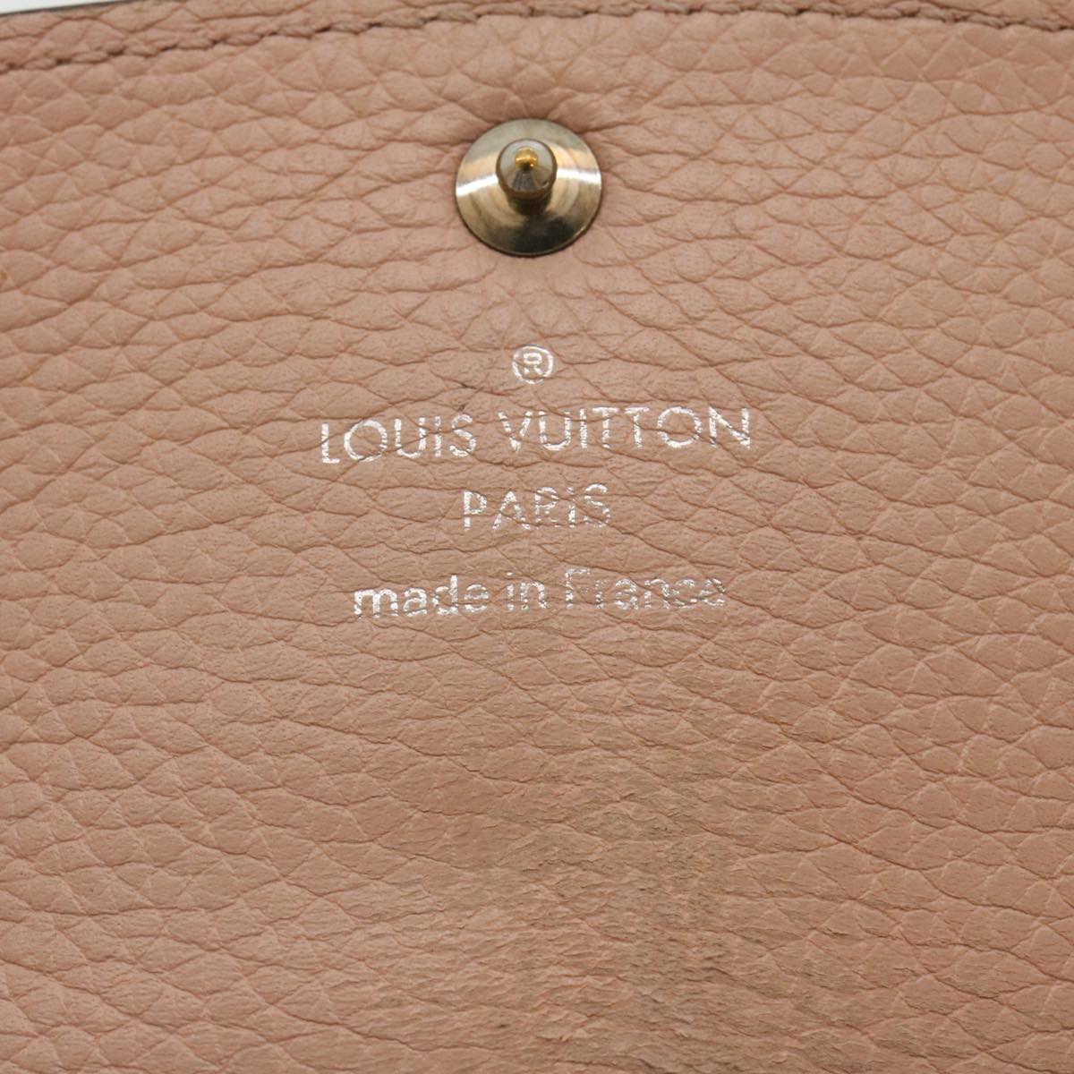 LOUIS VUITTON Mahina Portefeuille Iris Long Wallet Pink M60145 LV th2483