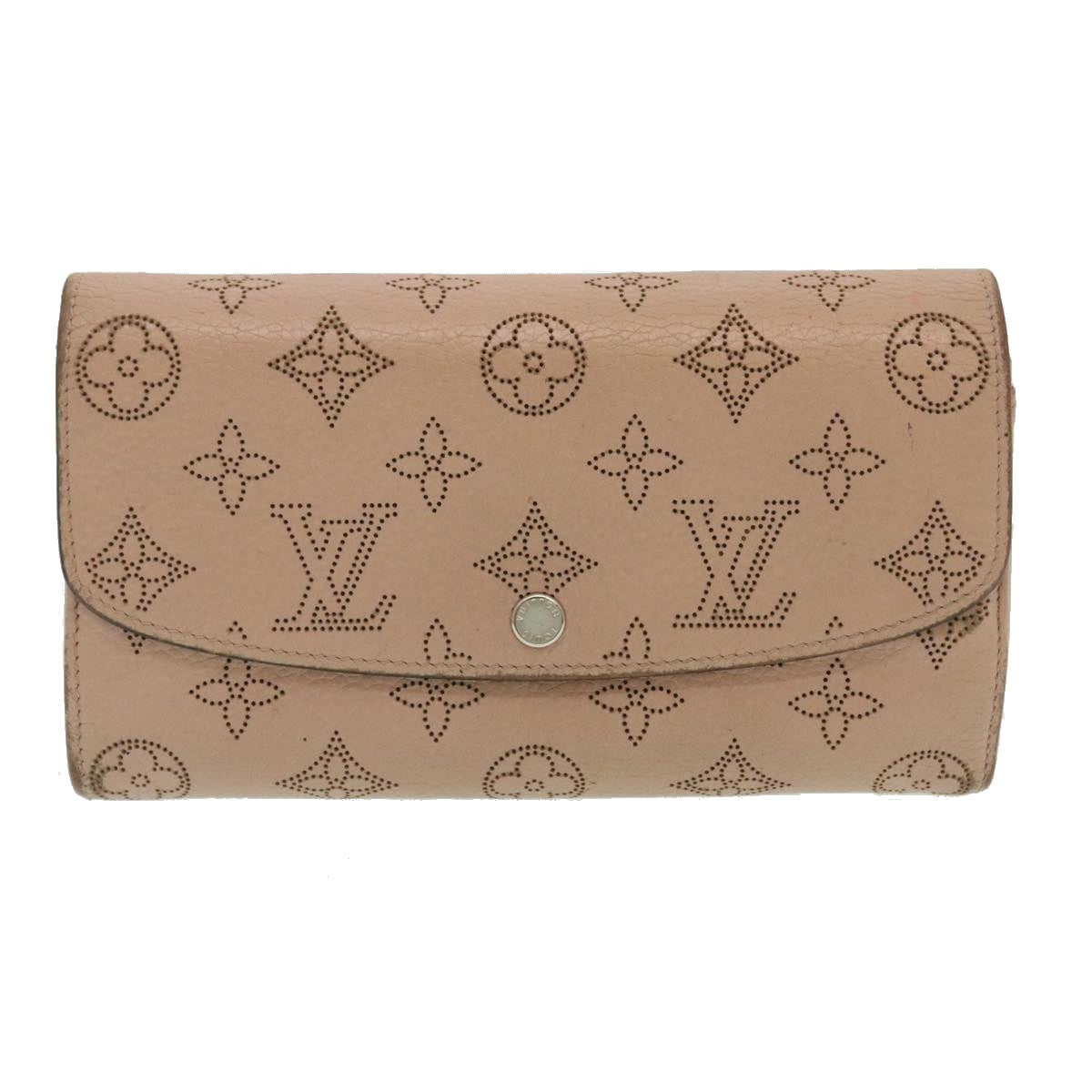 LOUIS VUITTON Mahina Portefeuille Iris Long Wallet Pink M60145 LV th2483