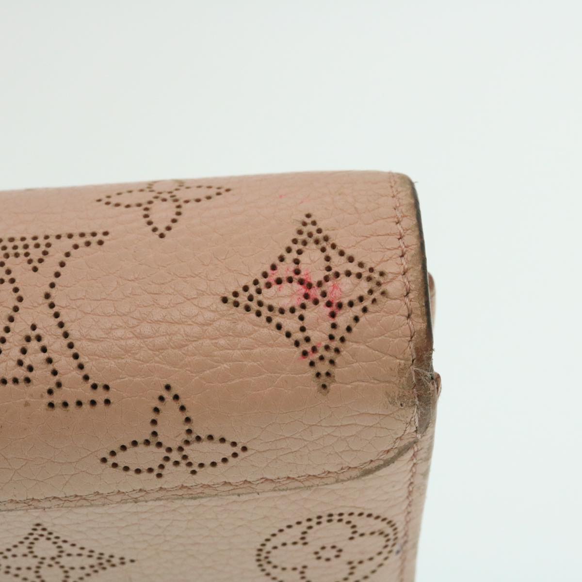 LOUIS VUITTON Mahina Portefeuille Iris Long Wallet Pink M60145 LV th2483
