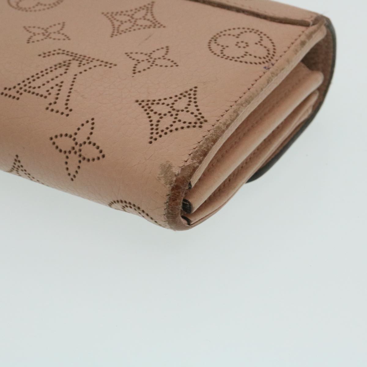 LOUIS VUITTON Mahina Portefeuille Iris Long Wallet Pink M60145 LV th2483