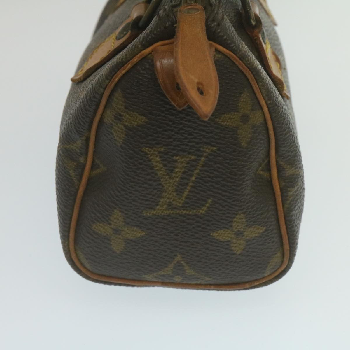 LOUIS VUITTON Monogram Mini Speedy Hand Bag M41534 LV th2489