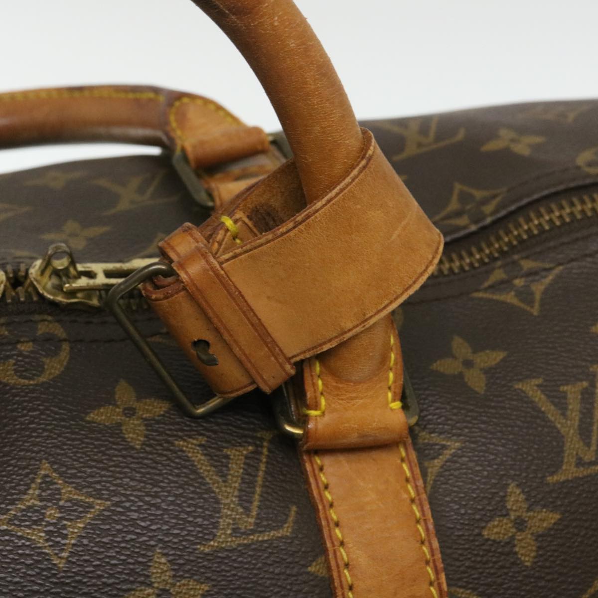 LOUIS VUITTON Monogram Keepall 50 Boston Bag M41426 LV th2521