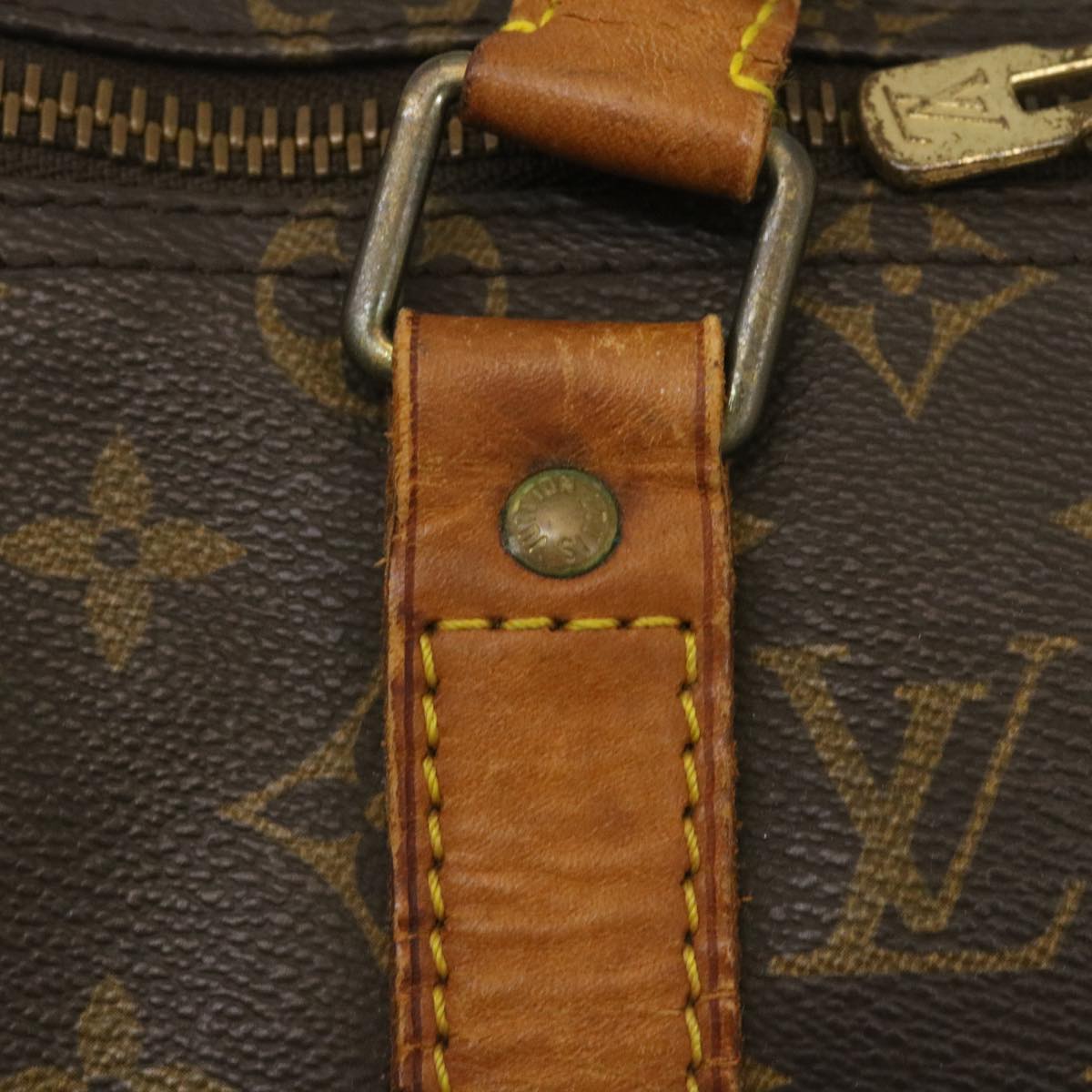 LOUIS VUITTON Monogram Keepall 50 Boston Bag M41426 LV th2521