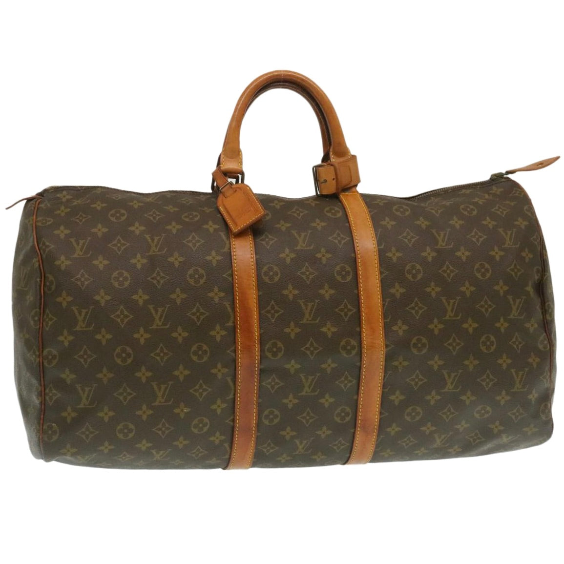 LOUIS VUITTON Monogram Keepall 55 Boston Bag Vintage M41424 LV th2522