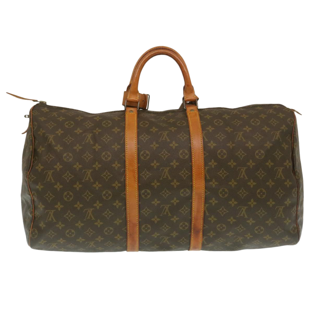 LOUIS VUITTON Monogram Keepall 55 Boston Bag Vintage M41424 LV th2522