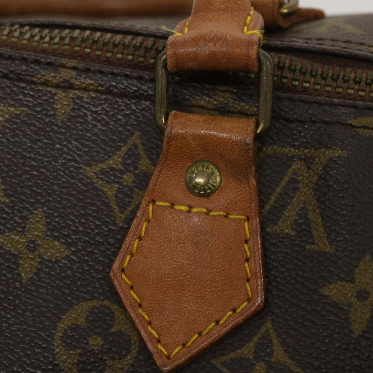 LOUIS VUITTON Monogram Speedy 40 Hand Bag M41522 LV th2539