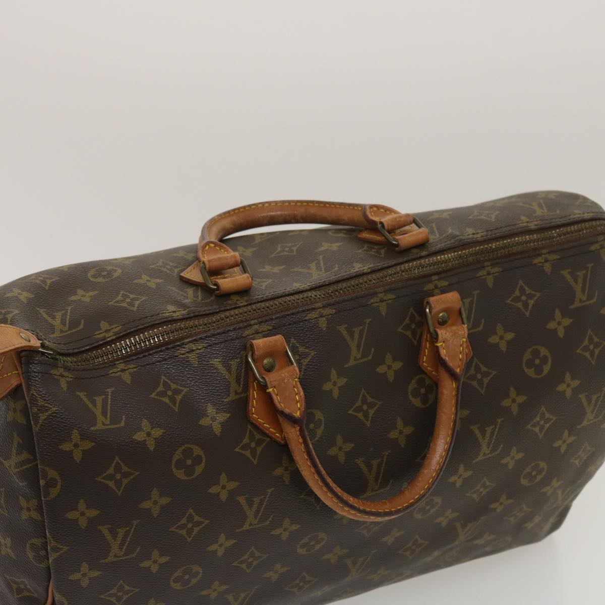 LOUIS VUITTON Monogram Speedy 40 Hand Bag M41522 LV th2539