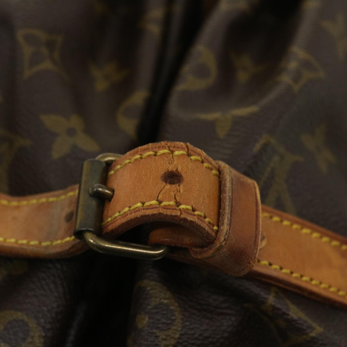 LOUIS VUITTON Monogram Saumur 35 Shoulder Bag M42254 LV th2557