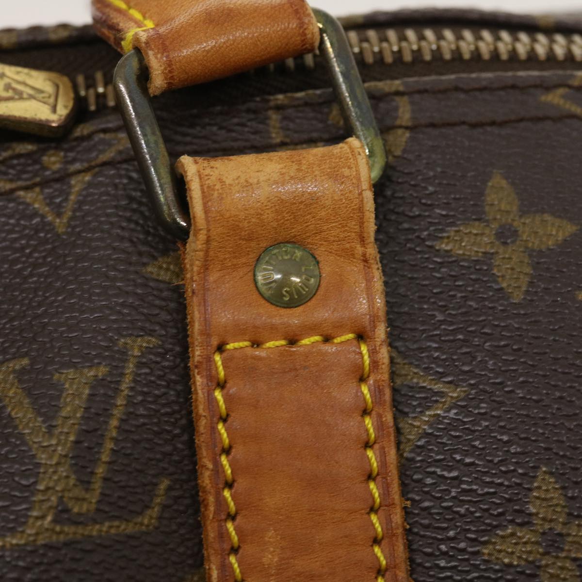LOUIS VUITTON Monogram Keepall 50 Boston Bag M41426 LV th2599
