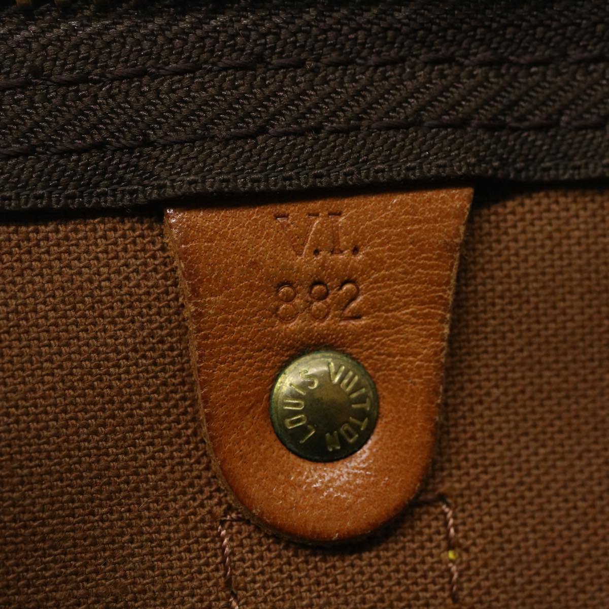 LOUIS VUITTON Monogram Keepall 50 Boston Bag M41426 LV th2599
