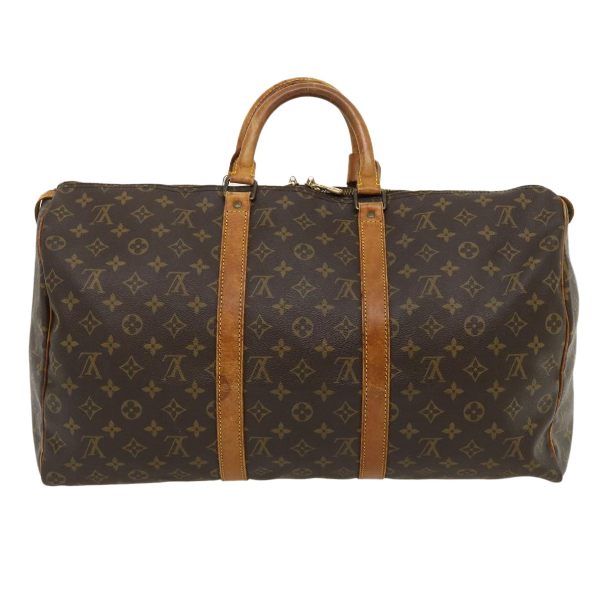LOUIS VUITTON Monogram Keepall 50 Boston Bag M41426 LV th2599