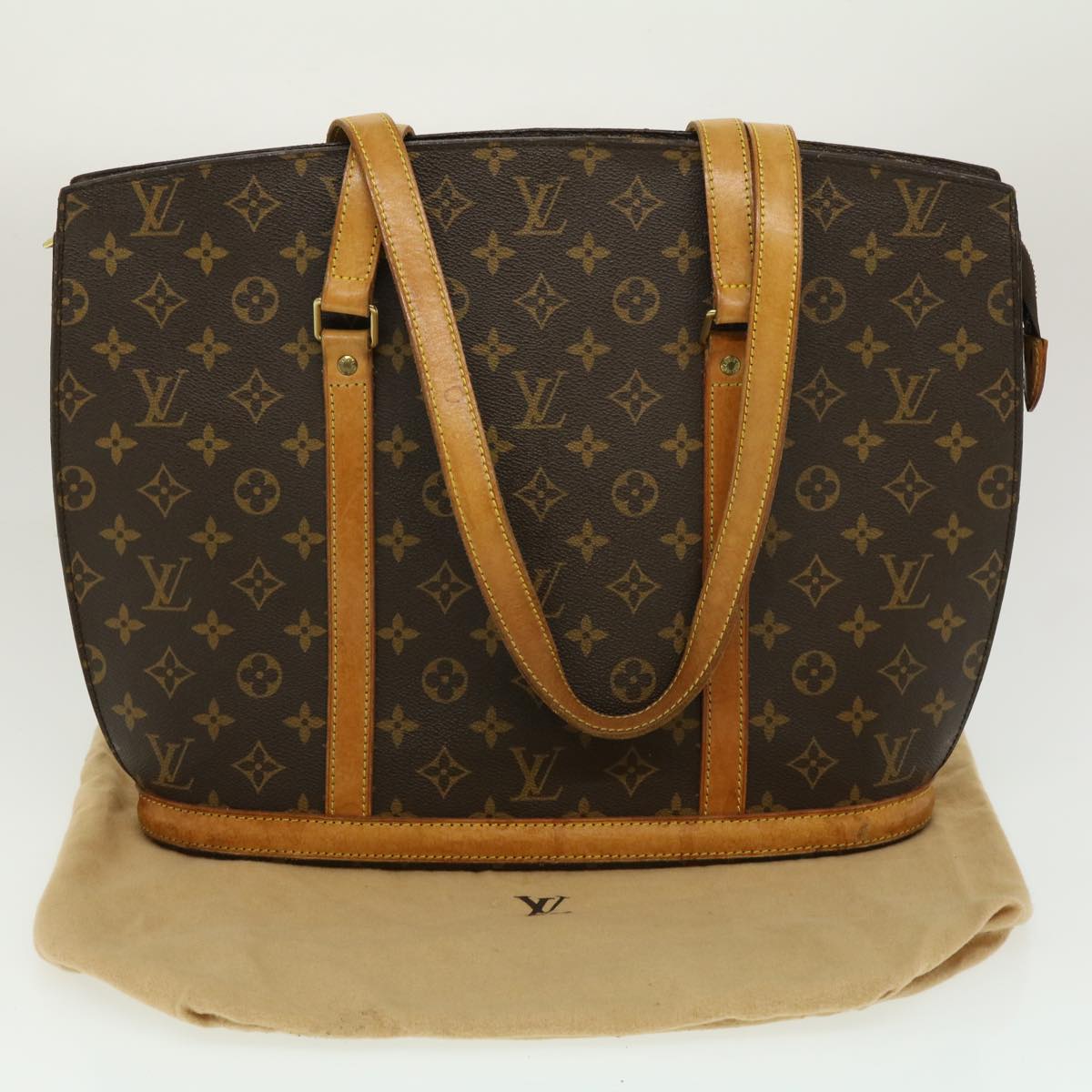 LOUIS VUITTON Monogram Babylone Tote Bag M51102 LV th2607
