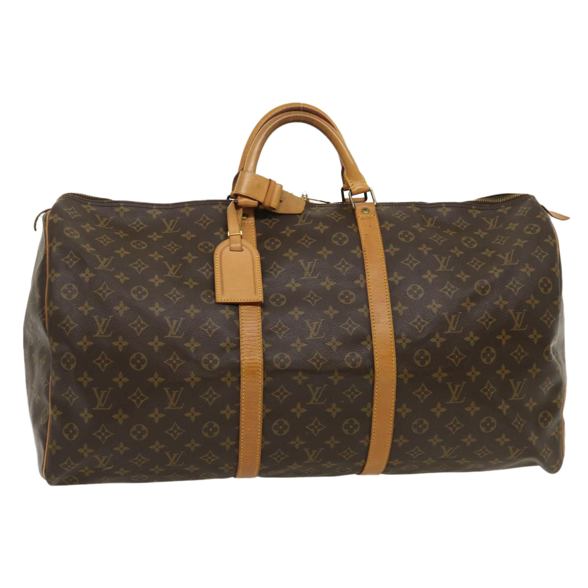 LOUIS VUITTON Monogram Keepall 60 Boston Bag M41422 LV th2628