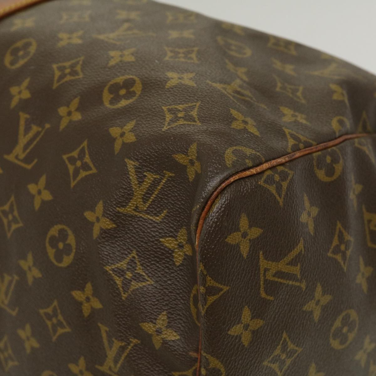 LOUIS VUITTON Monogram Keepall 55 Boston Bag Vintage M41424 LV th2647