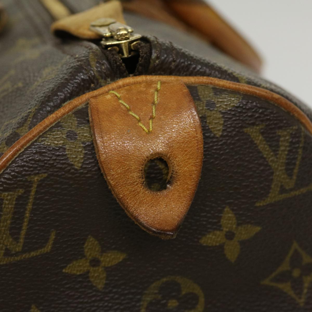 LOUIS VUITTON Monogram Speedy 40 Hand Bag M41522 LV th2664