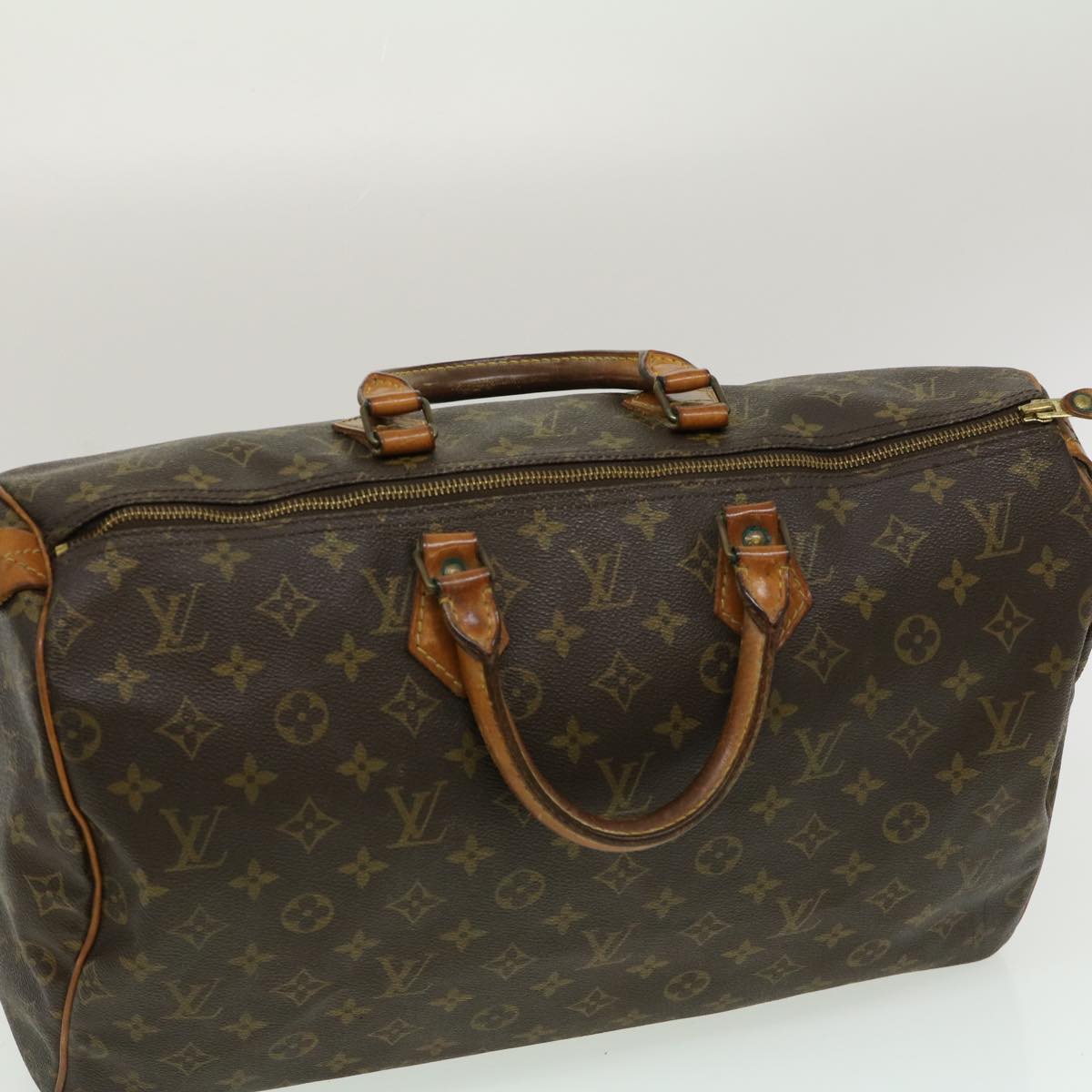 LOUIS VUITTON Monogram Speedy 40 Hand Bag M41522 LV th2664