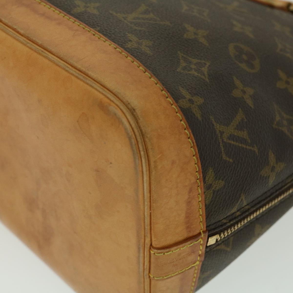 LOUIS VUITTON Monogram Alma Hand Bag M51130 LV th2669