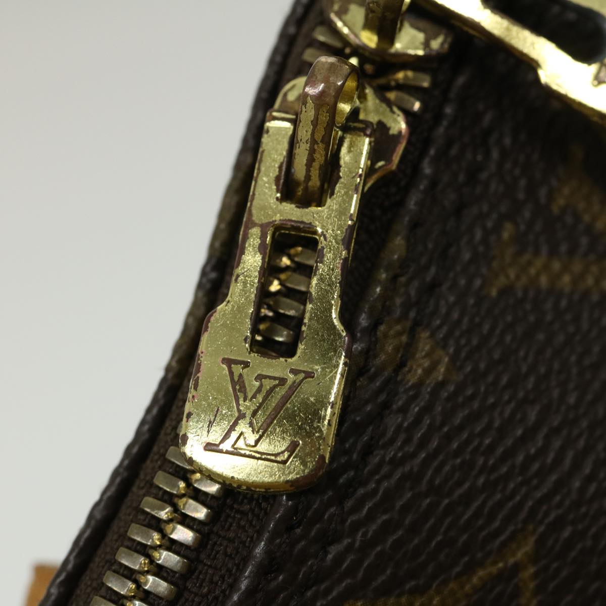 LOUIS VUITTON Monogram Alma Hand Bag M51130 LV th2669