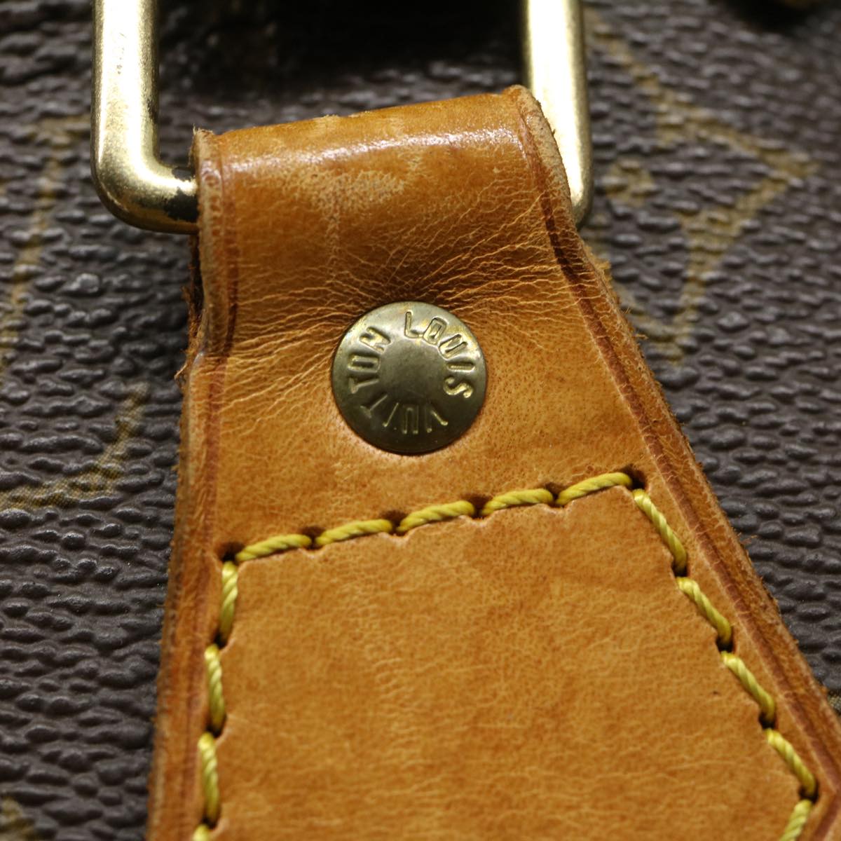 LOUIS VUITTON Monogram Alma Hand Bag M51130 LV th2669