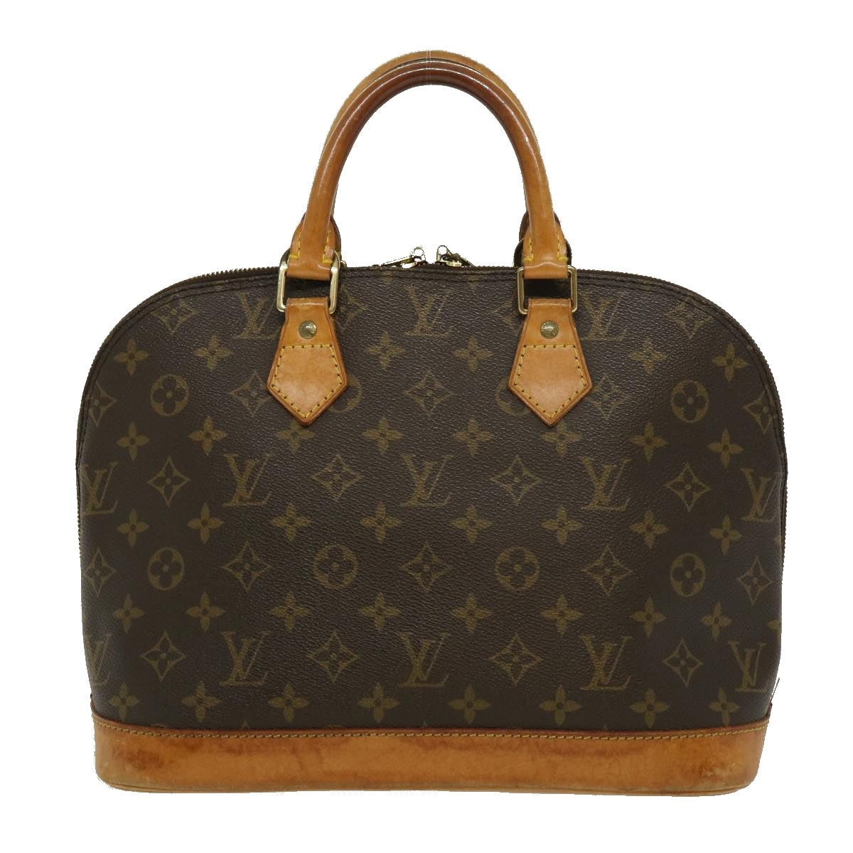 LOUIS VUITTON Monogram Alma Hand Bag M51130 LV th2669