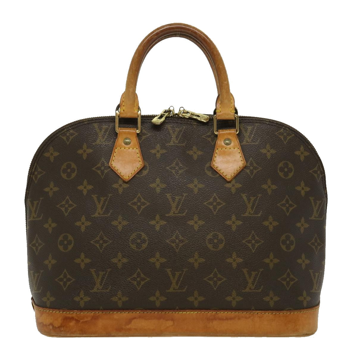 LOUIS VUITTON Monogram Alma Hand Bag M51130 LV th2669
