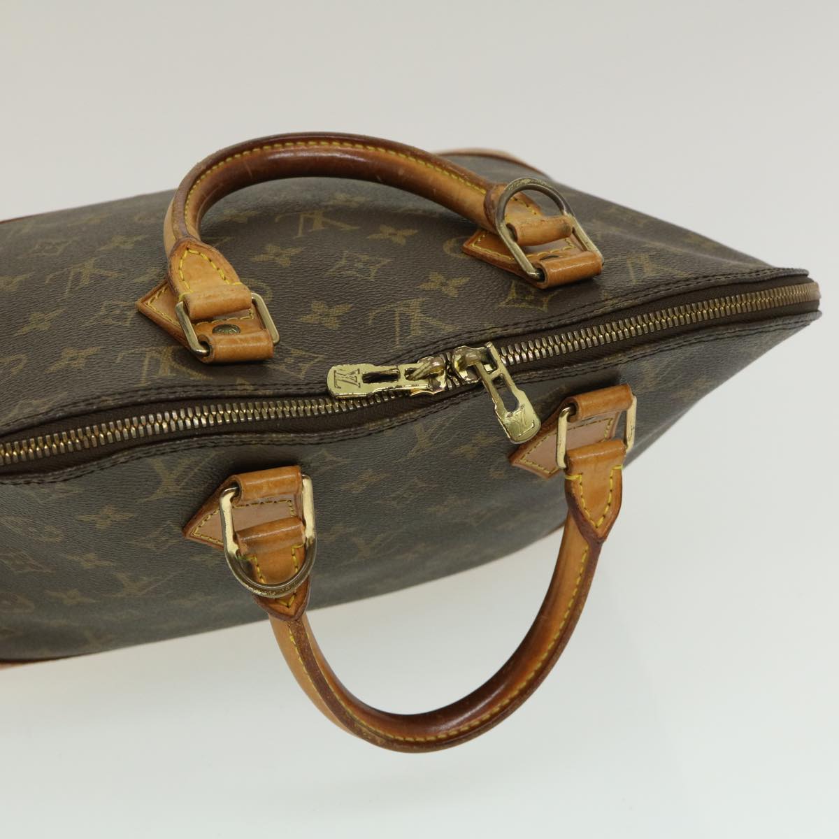 LOUIS VUITTON Monogram Alma Hand Bag M51130 LV th2669