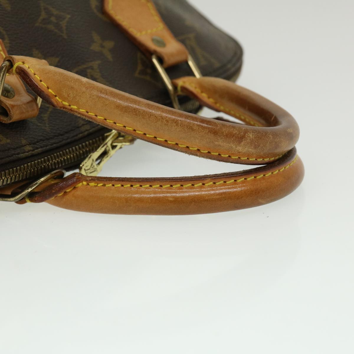 LOUIS VUITTON Monogram Alma Hand Bag M51130 LV th2669