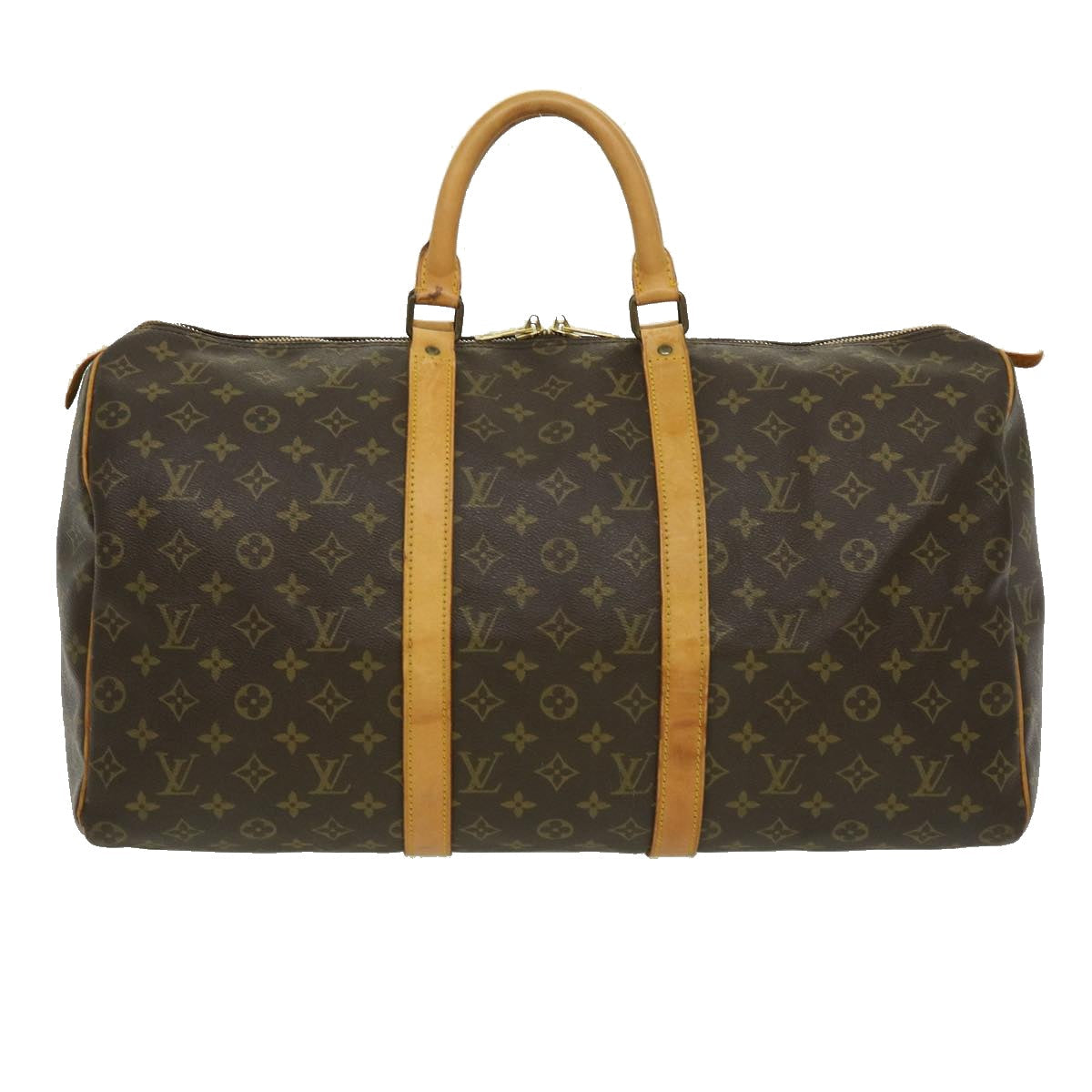 LOUIS VUITTON Monogram Keepall 50 Boston Bag M41426 LV th2714
