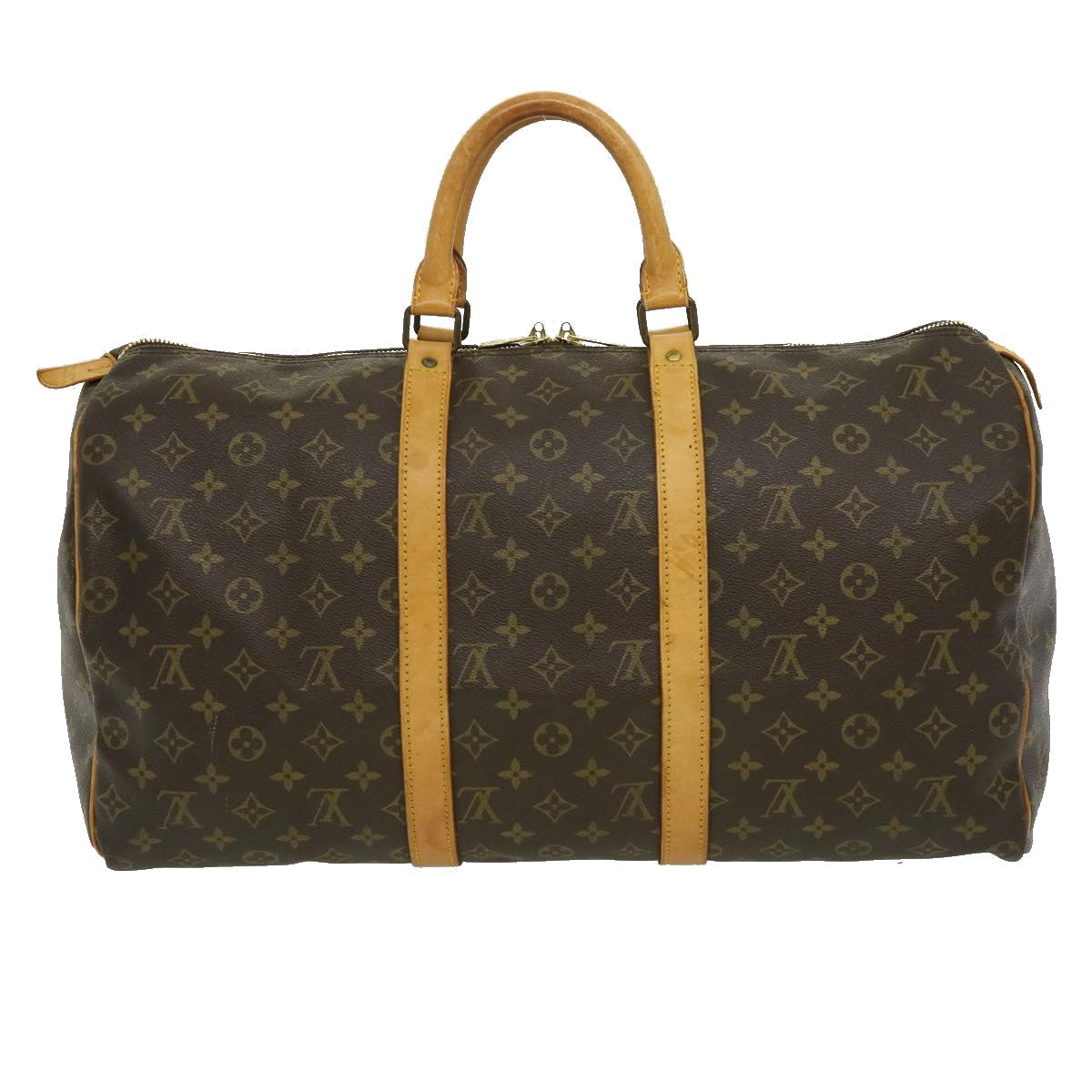 LOUIS VUITTON Monogram Keepall 50 Boston Bag M41426 LV th2714