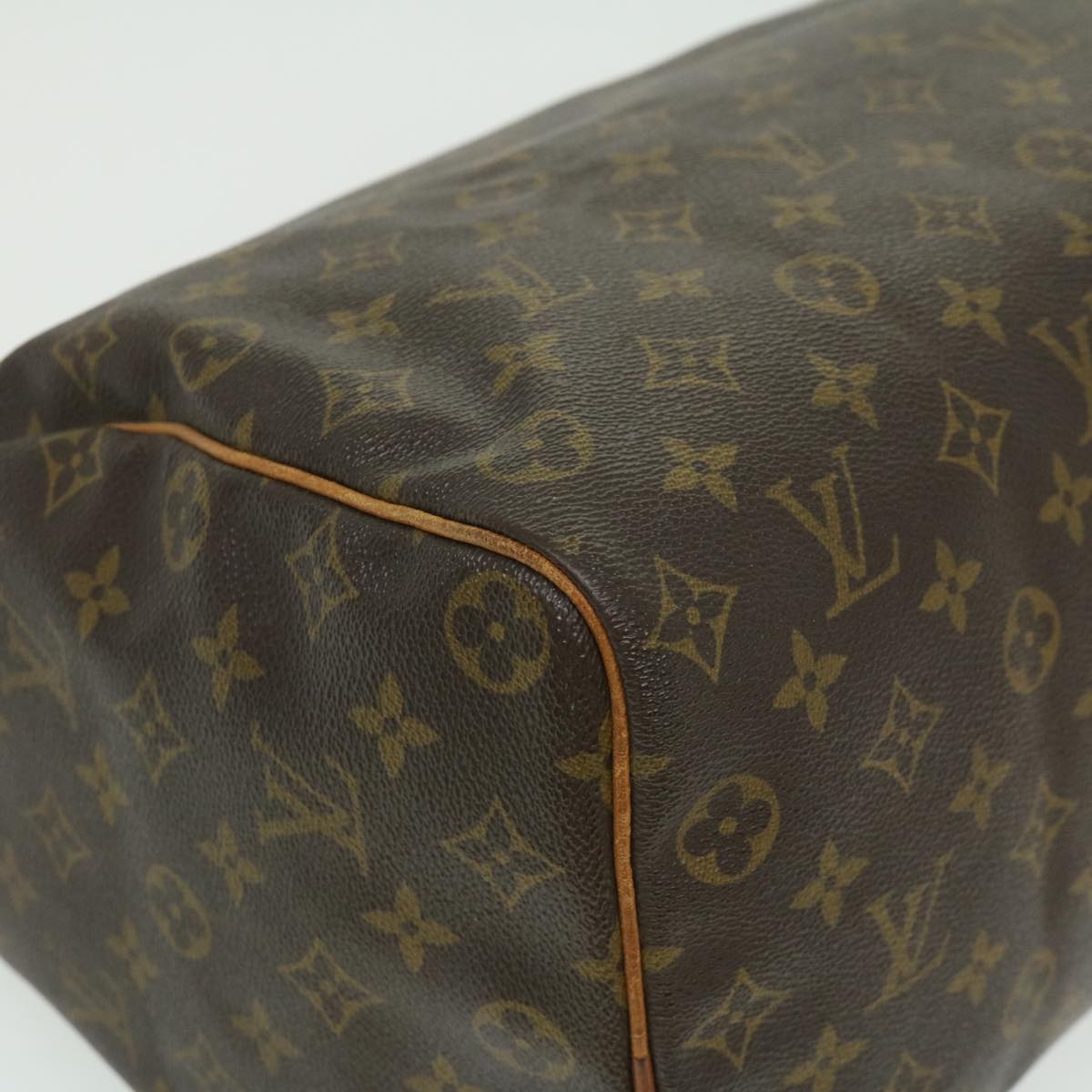 LOUIS VUITTON Monogram Speedy 35 Hand Bag M41524 LV th2781