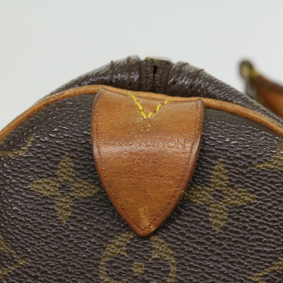 LOUIS VUITTON Monogram Speedy 35 Hand Bag M41524 LV th2781