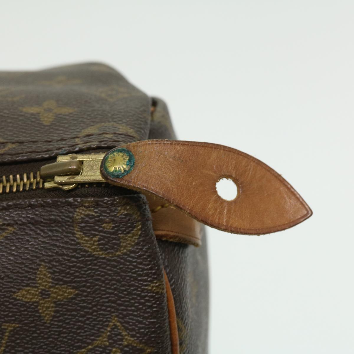 LOUIS VUITTON Monogram Speedy 35 Hand Bag M41524 LV th2781