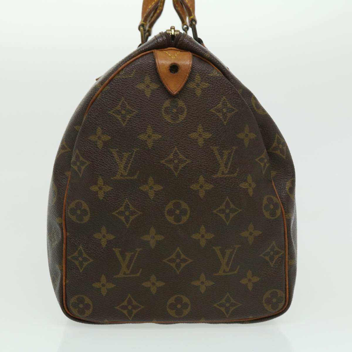 LOUIS VUITTON Monogram Speedy 35 Hand Bag M41524 LV th2781