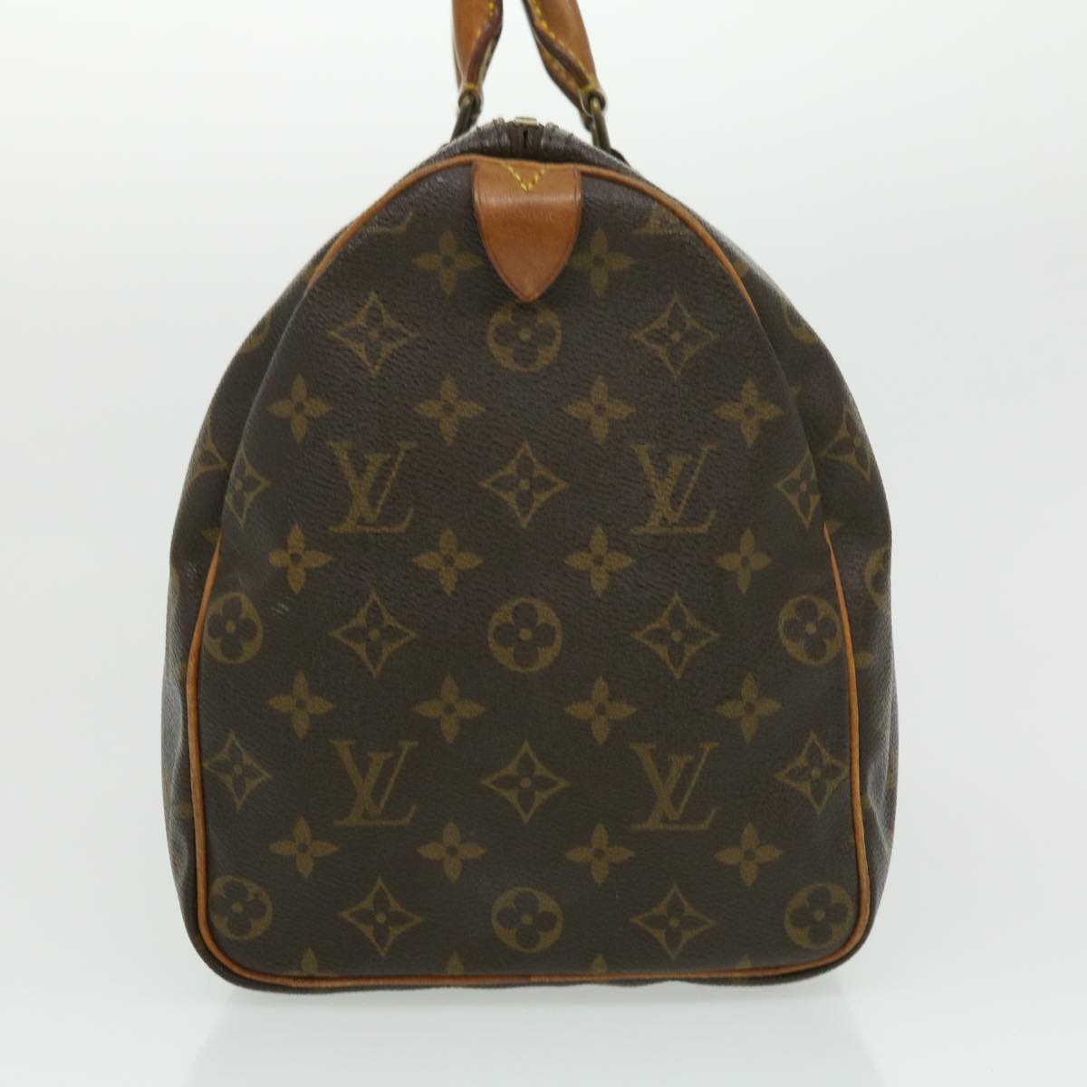 LOUIS VUITTON Monogram Speedy 35 Hand Bag M41524 LV th2781