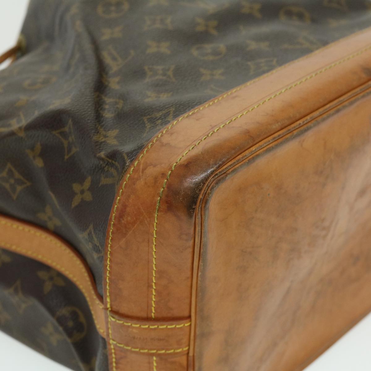 LOUIS VUITTON Monogram Noe Shoulder Bag M42224 LV th2784