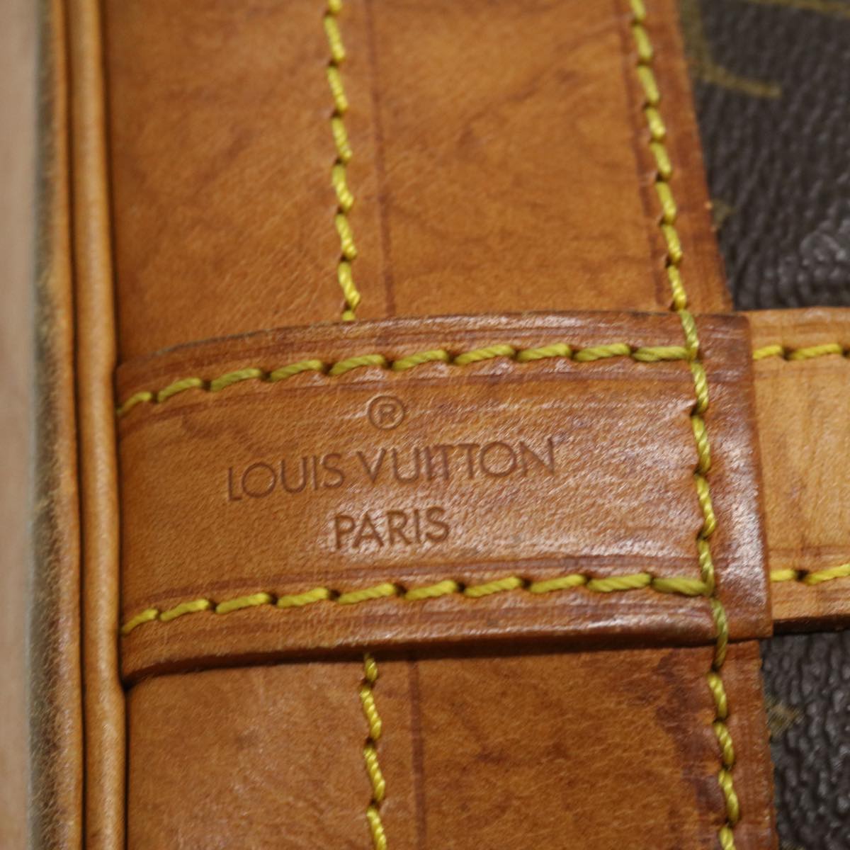 LOUIS VUITTON Monogram Noe Shoulder Bag M42224 LV th2784
