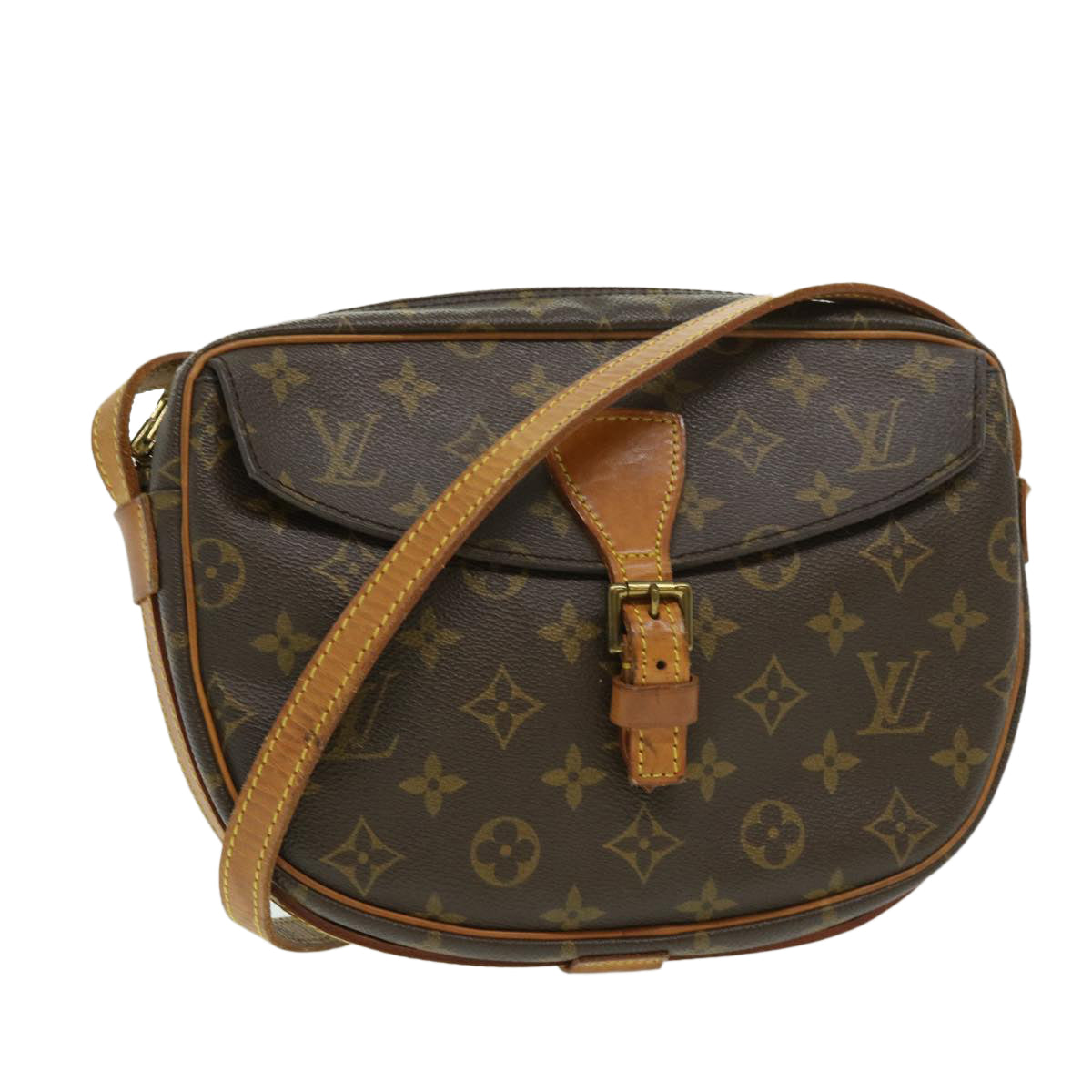 LOUIS VUITTON Monogram Jeune Fille GM Shoulder Bag M51225 LV th2800