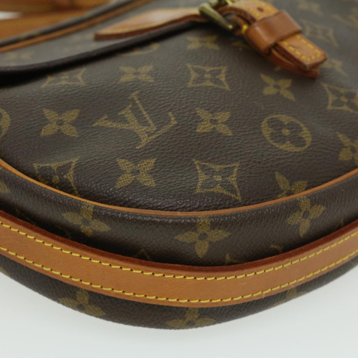 LOUIS VUITTON Monogram Jeune Fille GM Shoulder Bag M51225 LV th2800