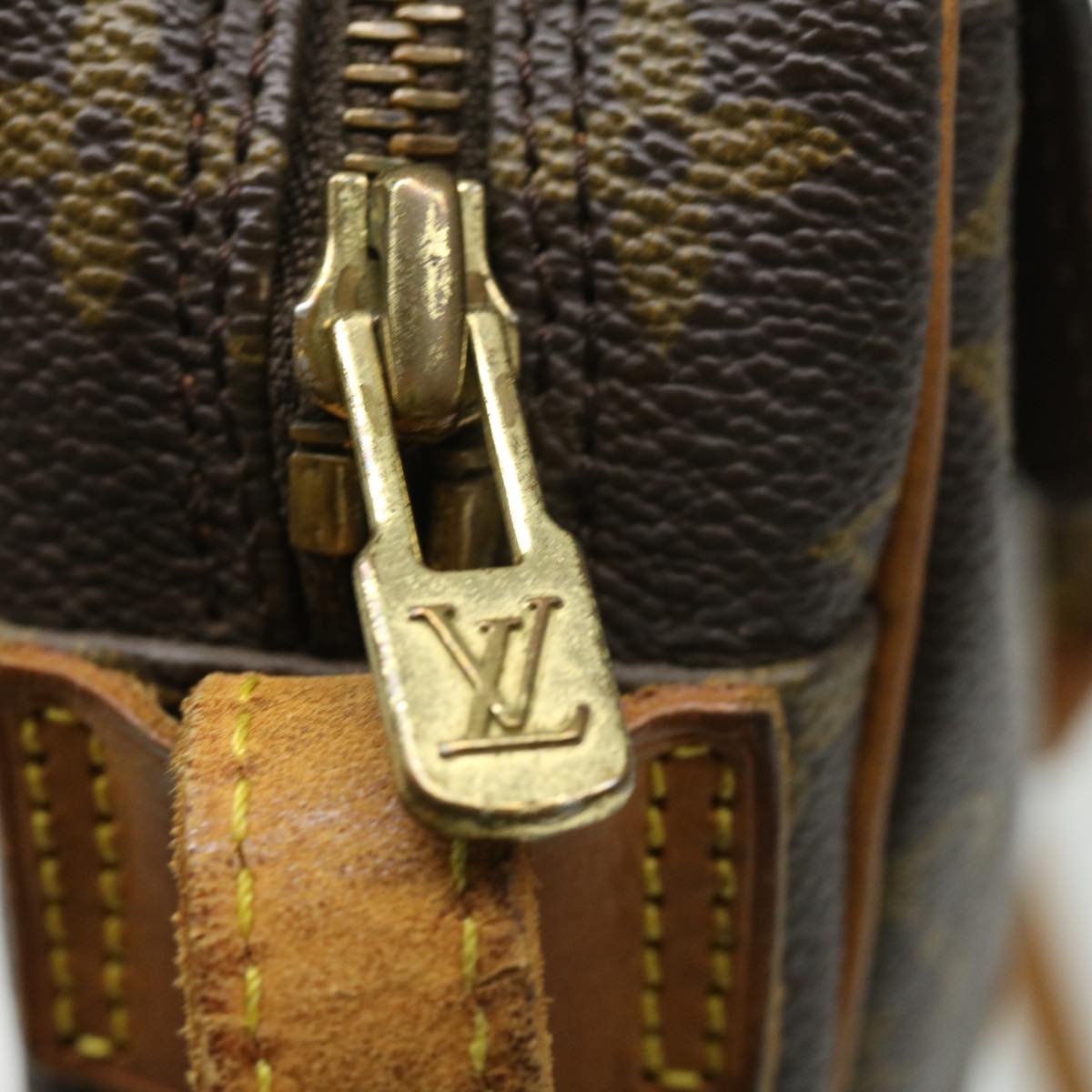 LOUIS VUITTON Monogram Jeune Fille GM Shoulder Bag M51225 LV th2800
