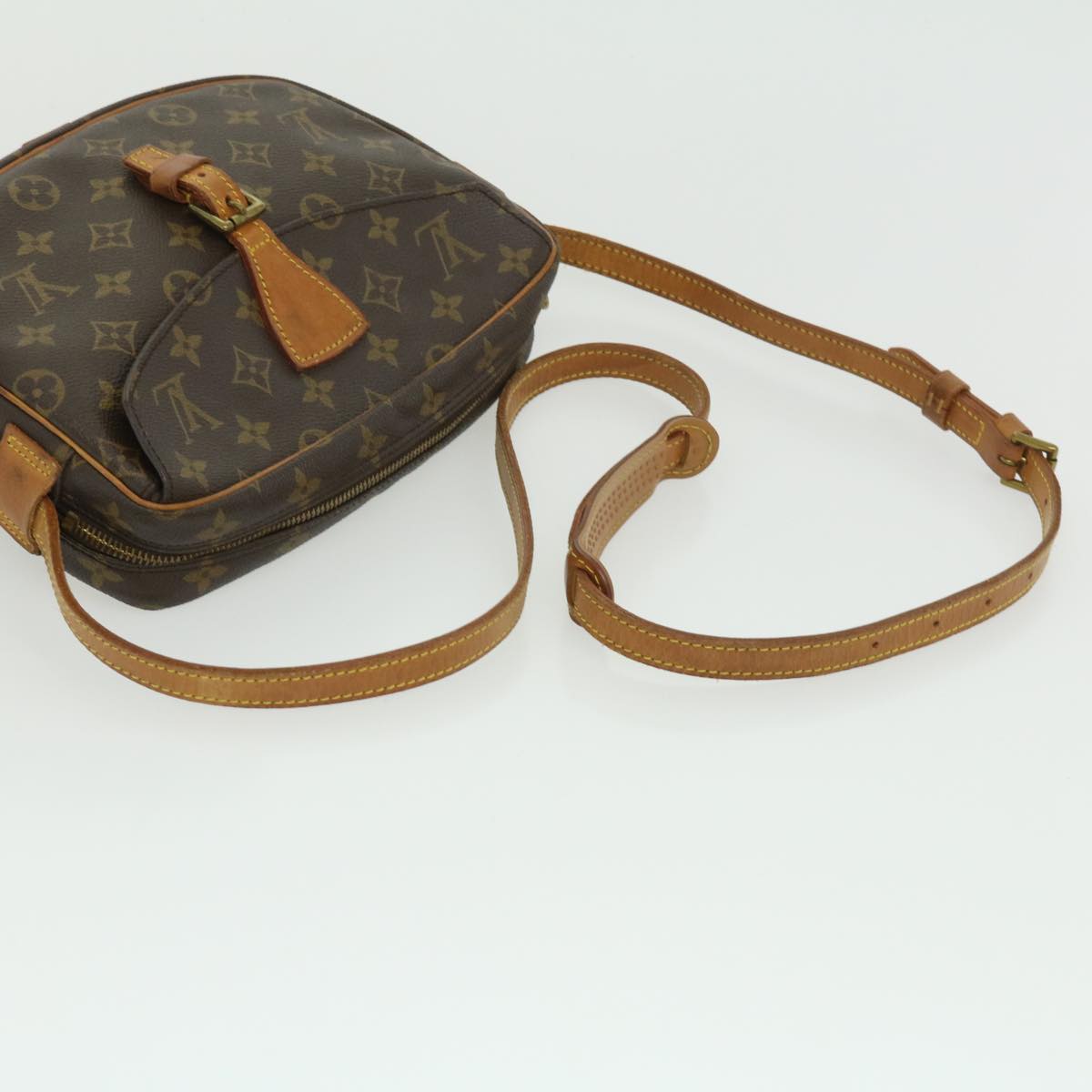 LOUIS VUITTON Monogram Jeune Fille GM Shoulder Bag M51225 LV th2800