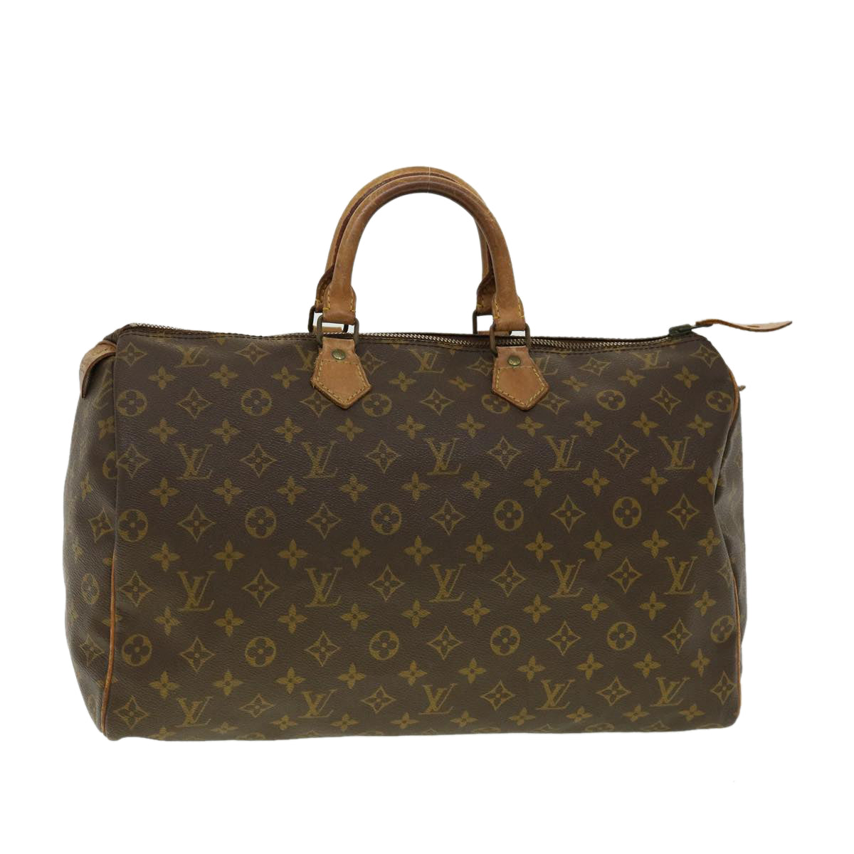 LOUIS VUITTON Monogram Speedy 40 Hand Bag M41522 LV th2823