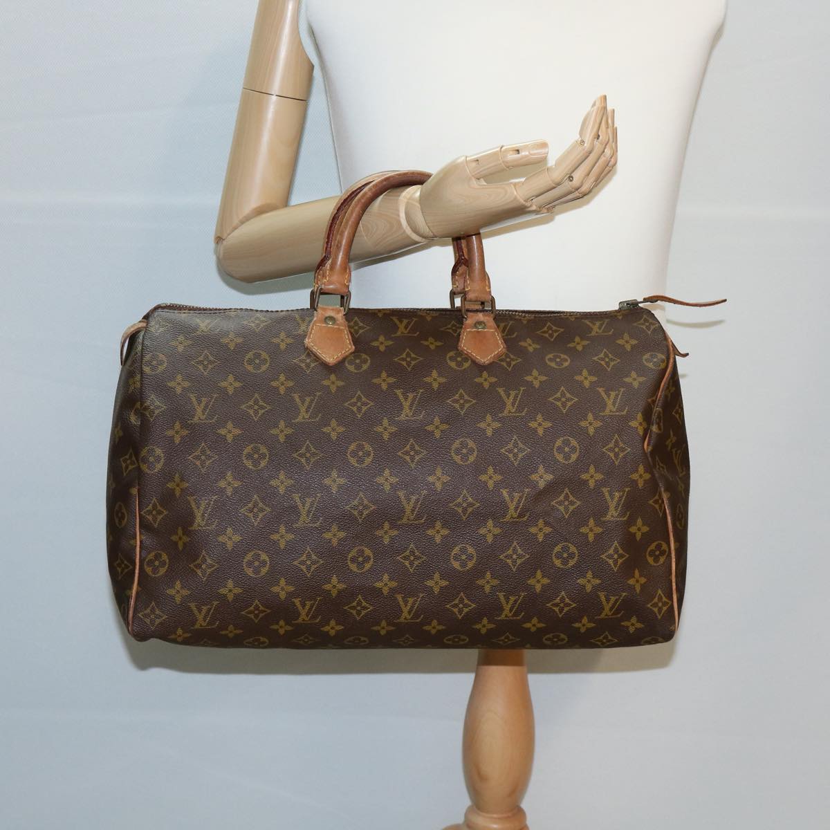 LOUIS VUITTON Monogram Speedy 40 Hand Bag M41522 LV th2823