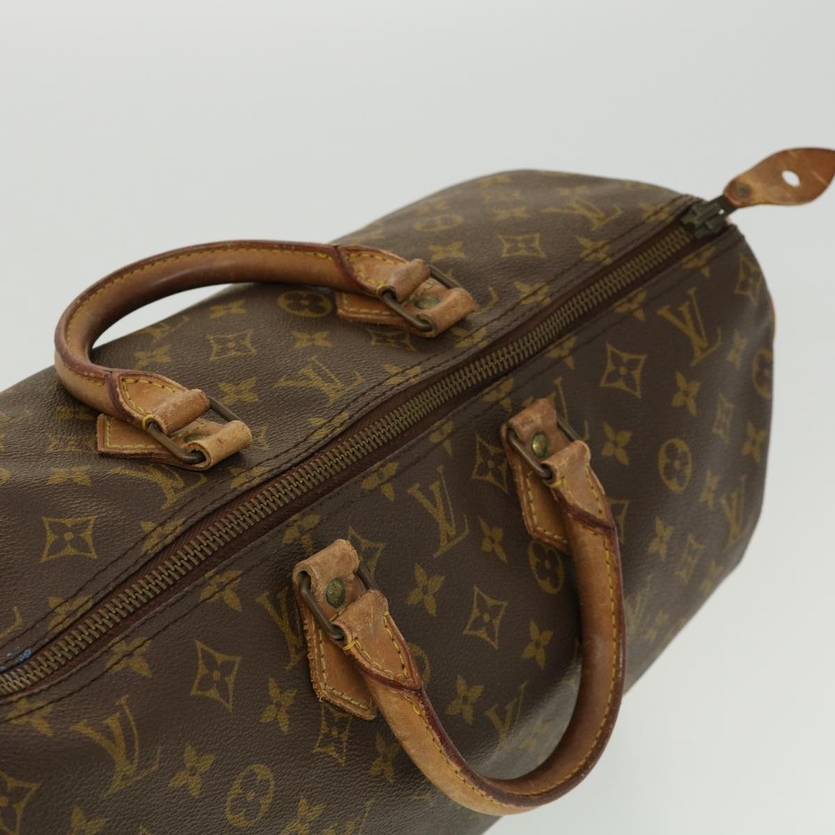 LOUIS VUITTON Monogram Speedy 40 Hand Bag M41522 LV th2823