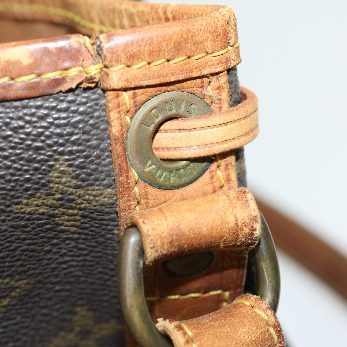 LOUIS VUITTON Monogram Noe Shoulder Bag M42224 LV th2848